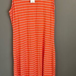 Express Slated Hem Maxi Dress